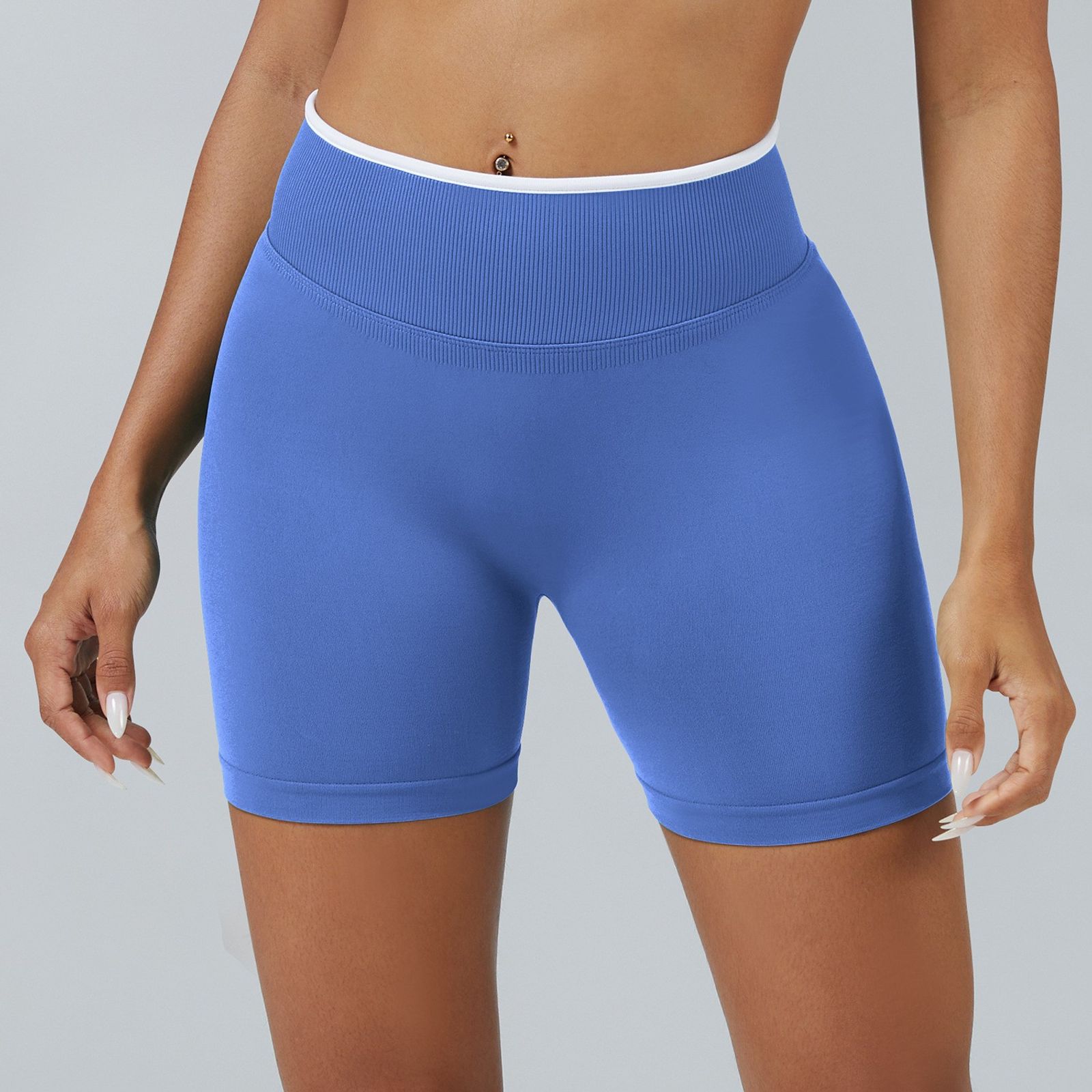 Women's High Waist Breathable Yoga Shorts