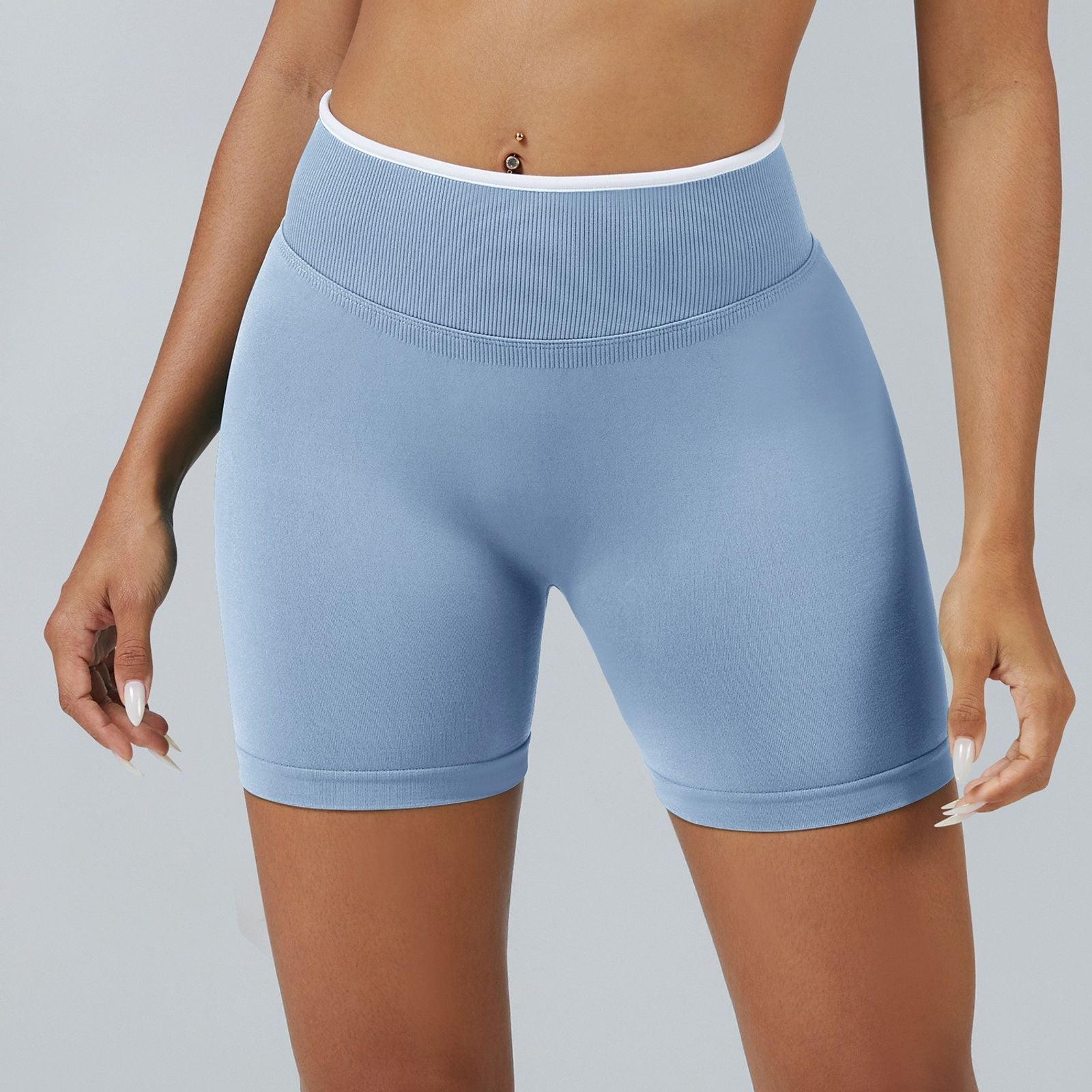 Women's High Waist Breathable Yoga Shorts