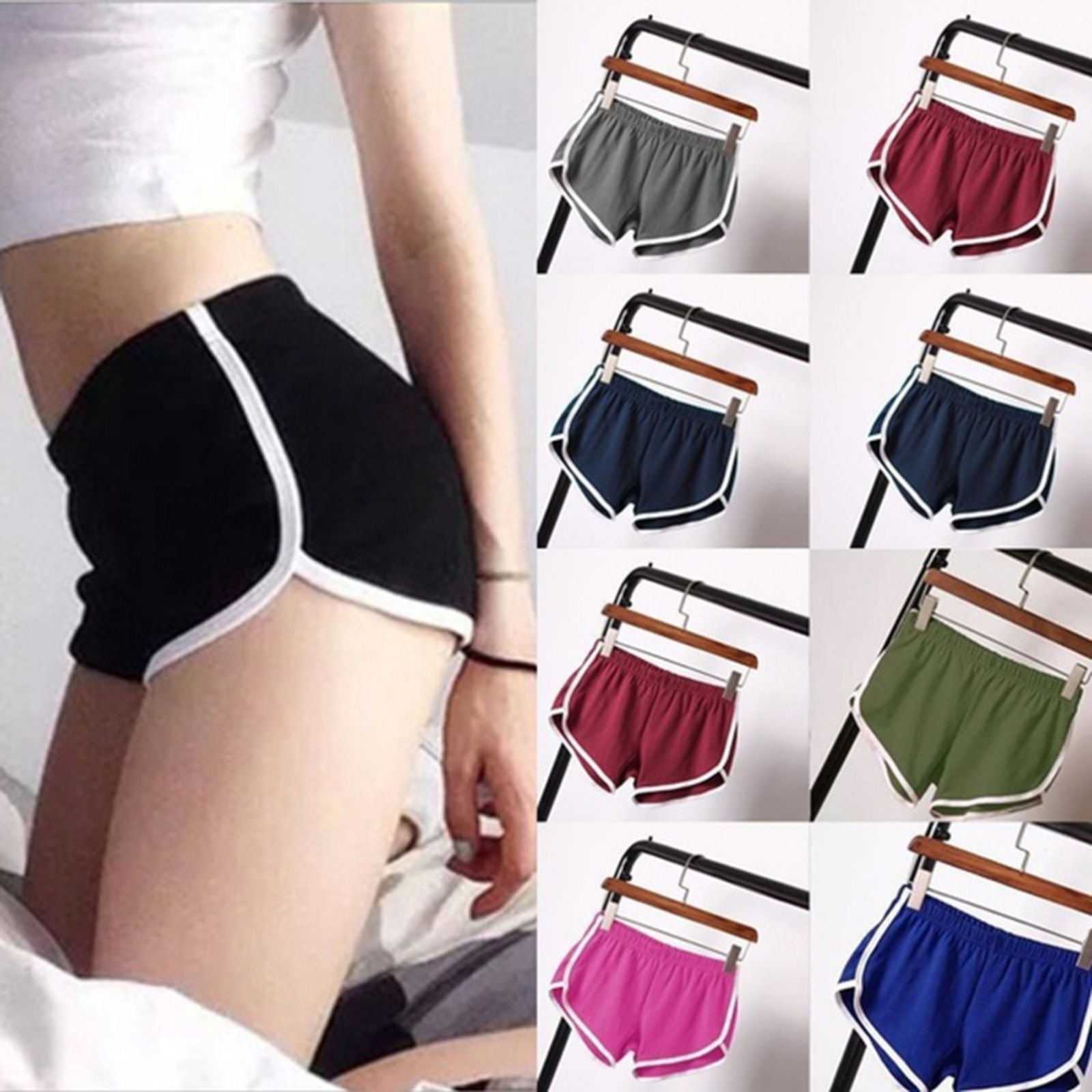Women's Casual Fitness Shorts for Cycling and Running
