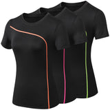Quick Dry Slim Fit Yoga Tops for Women