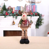 Telescopic Snowman Figure Christmas Decoration