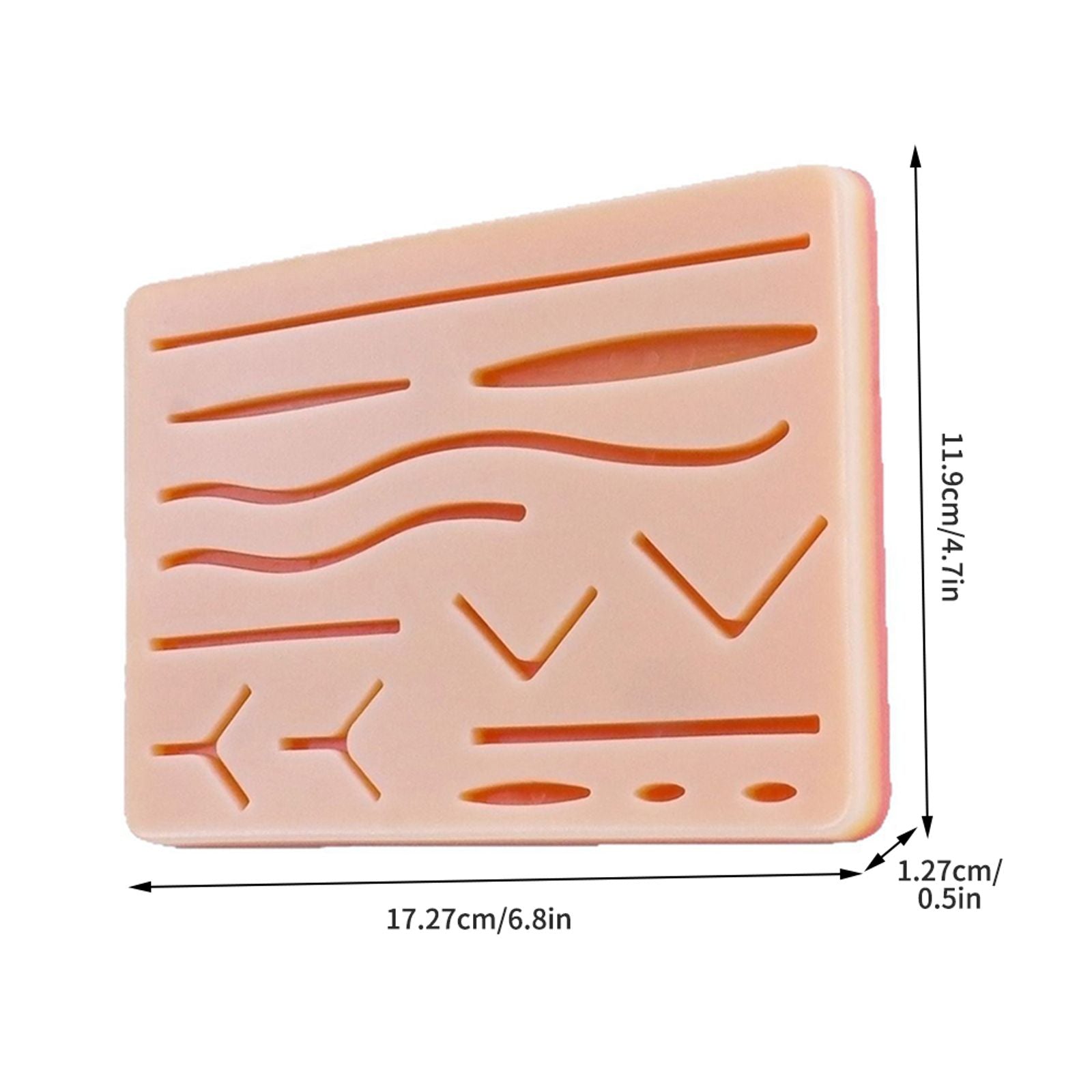 Silicone Skin Pad Suture Training Kit for Medical Practice