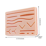 Silicone Skin Pad Suture Training Kit for Medical Practice