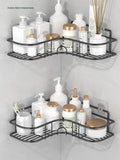 Rustproof Stainless Steel Corner Shower Rack