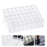 Clear Lipstick Stand Case Makeup Organizer