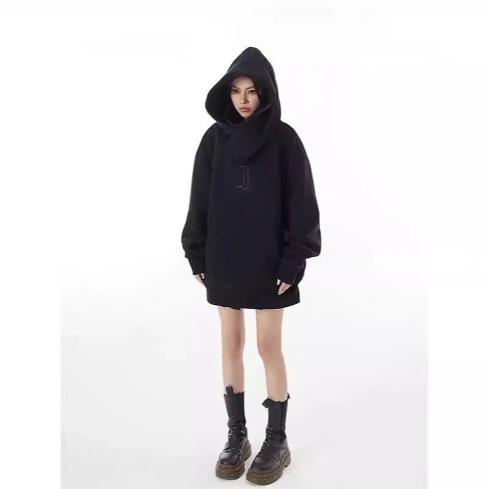 Plus Size Loose Hoodie Sweatshirt for Women