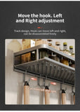 Multifunctional Wall Mounted Seasoning Storage Rack