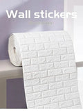 3D Self-Adhesive Antique Foam Brick Wallpaper