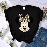 90s Y2K Mickey Print T-Shirt for Women