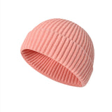Unisex Solid Color Winter Knit Cap