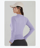 Women's Long-Sleeved Yoga Jacket for Autumn & Winter