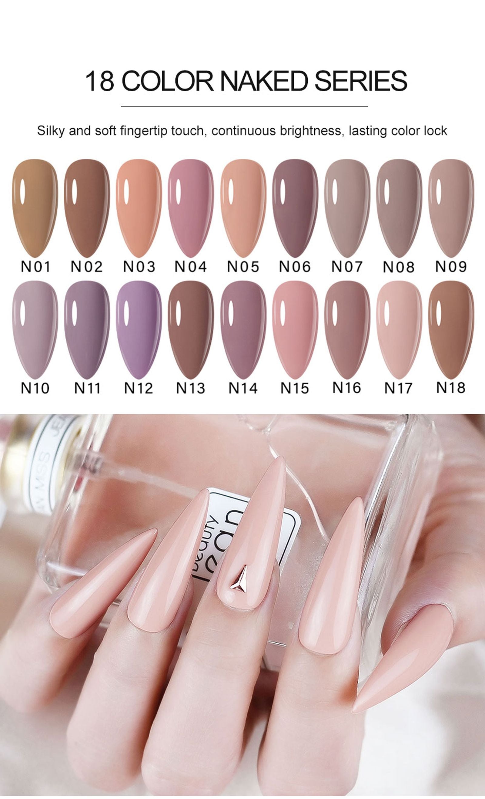 Clou Beaute 15ml Neon Gel Nail Polish & Base Top Coat