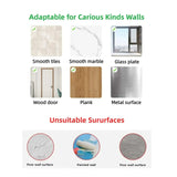 Punch-Free Shaving Razor Holder for Bathroom and Kitchen