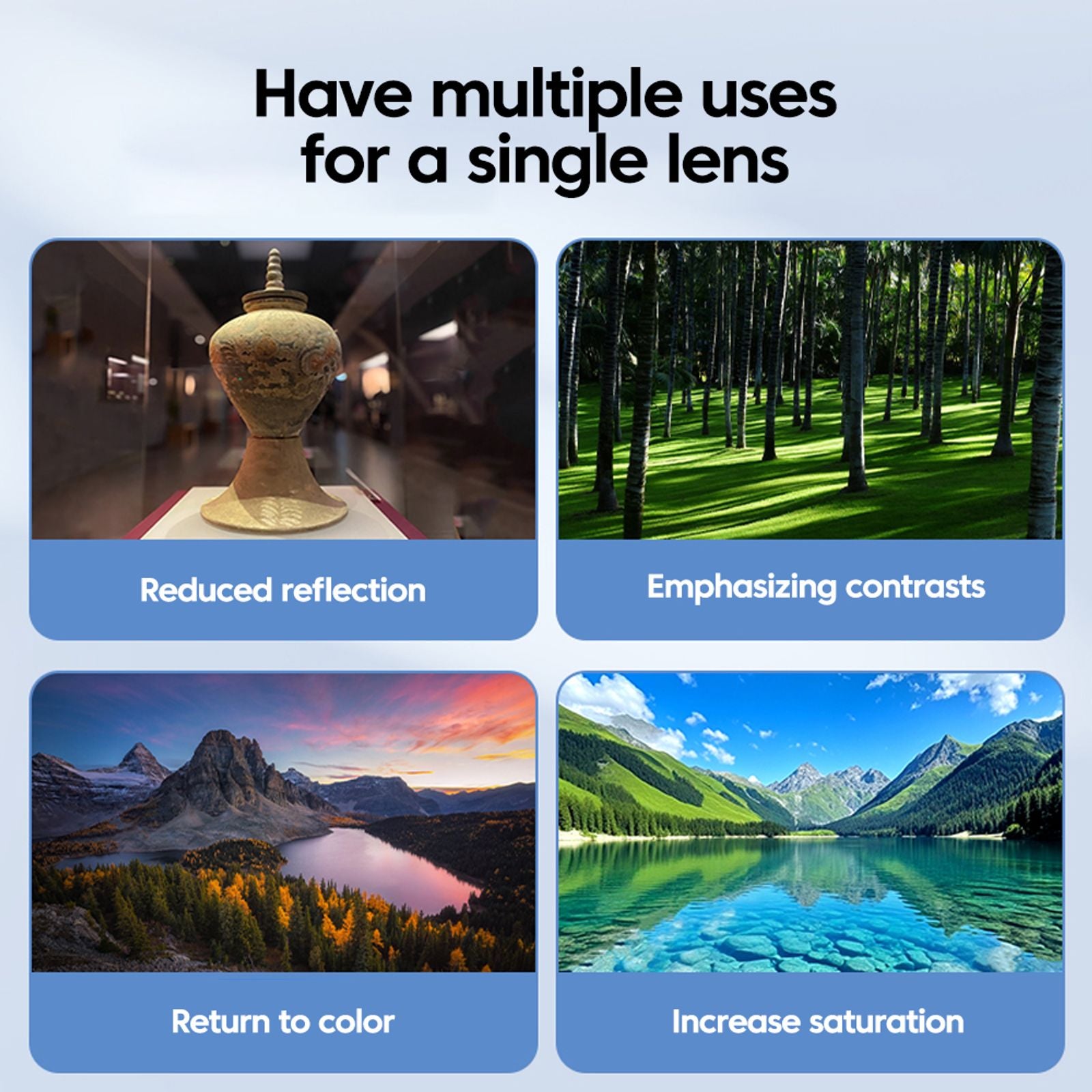 52mm Circular Polarizing Filter for Mobile Phones