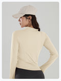 Women's Long-Sleeved Yoga Jacket for Autumn & Winter