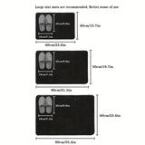 Non-Slip Coral Velvet Bath Mat for Home Decor