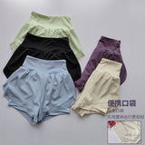 Women's High-Waisted Quick-Dry Sports Shorts