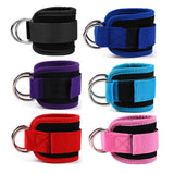 Cable Ankle Straps with Double D-Ring for Gym Workouts