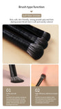 6PCS Professional Eyes Makeup Brushes Set