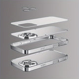 Cool Black Grey Electroplated Phone Case for Xiaomi Redmi