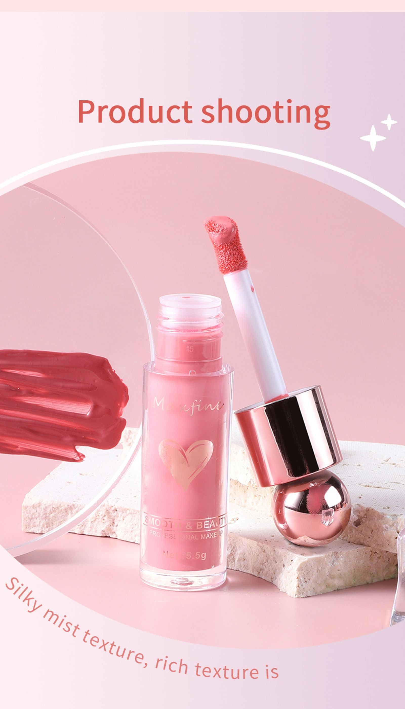 Matte Liquid Blush - Highly Pigmented & Long Lasting