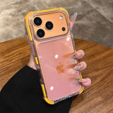 Transparent Clear Ultra Thin Acrylic Armor Case for iPhone