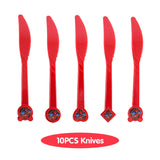 Spiderman Birthday Tableware Set for Kids