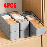 Drawer Storage Organizers for Clothes, Set of 1/2/4 Pieces