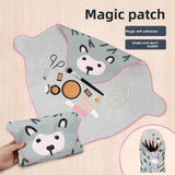 Self-Adhesive Folding Cloth Storage Bag for Travel