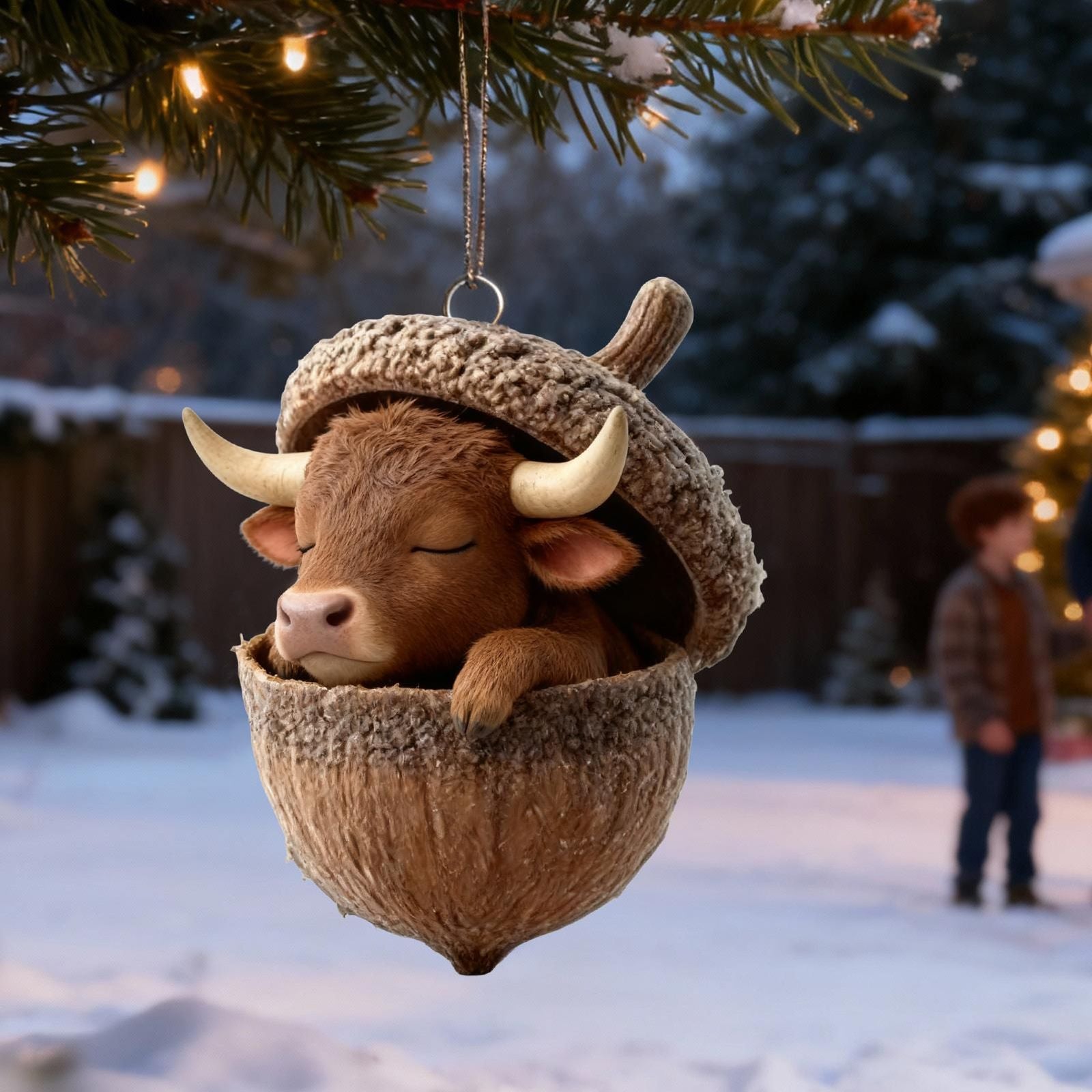 Cute Animal Christmas Tree Ornaments