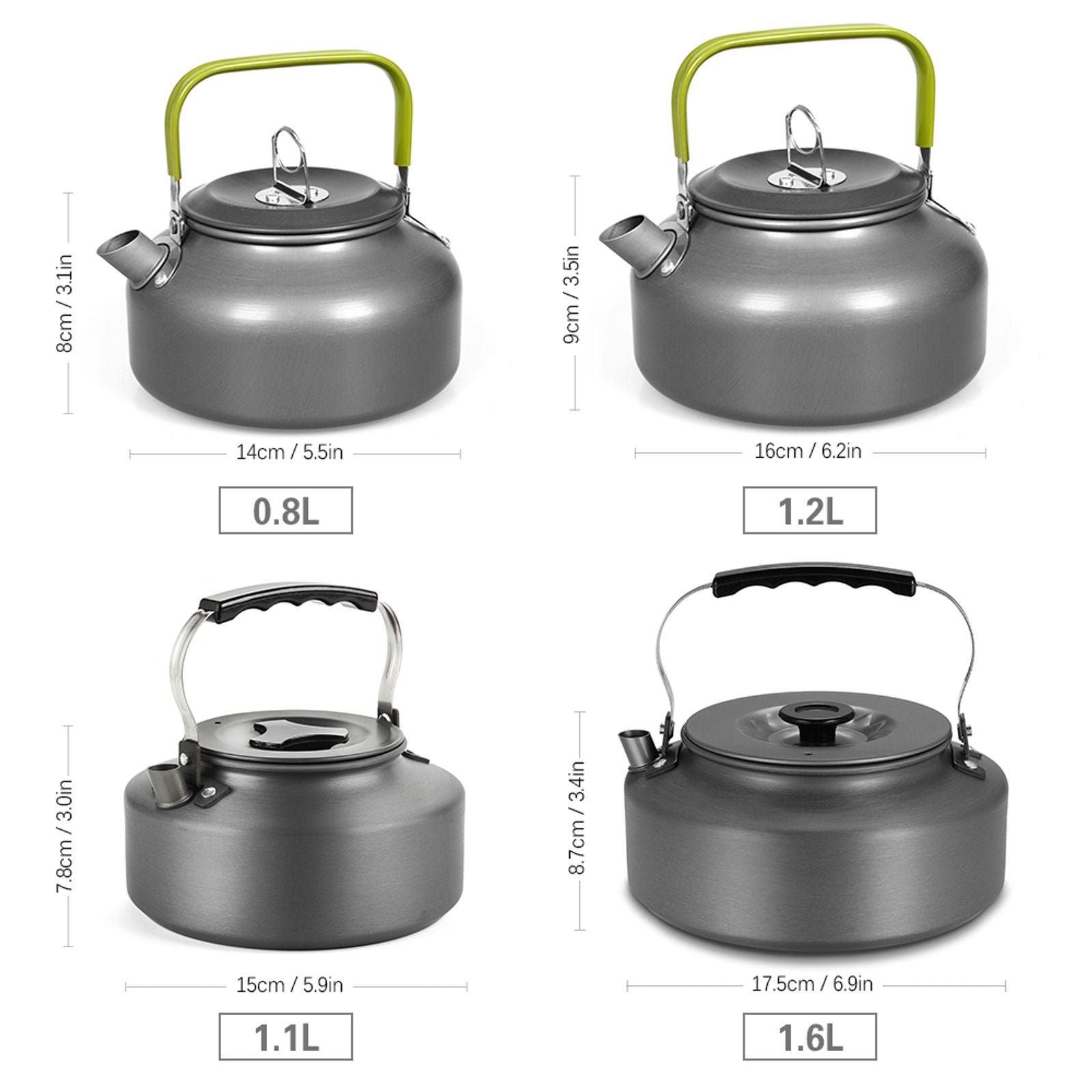 Portable Outdoor Water Kettle for Camping and Hiking