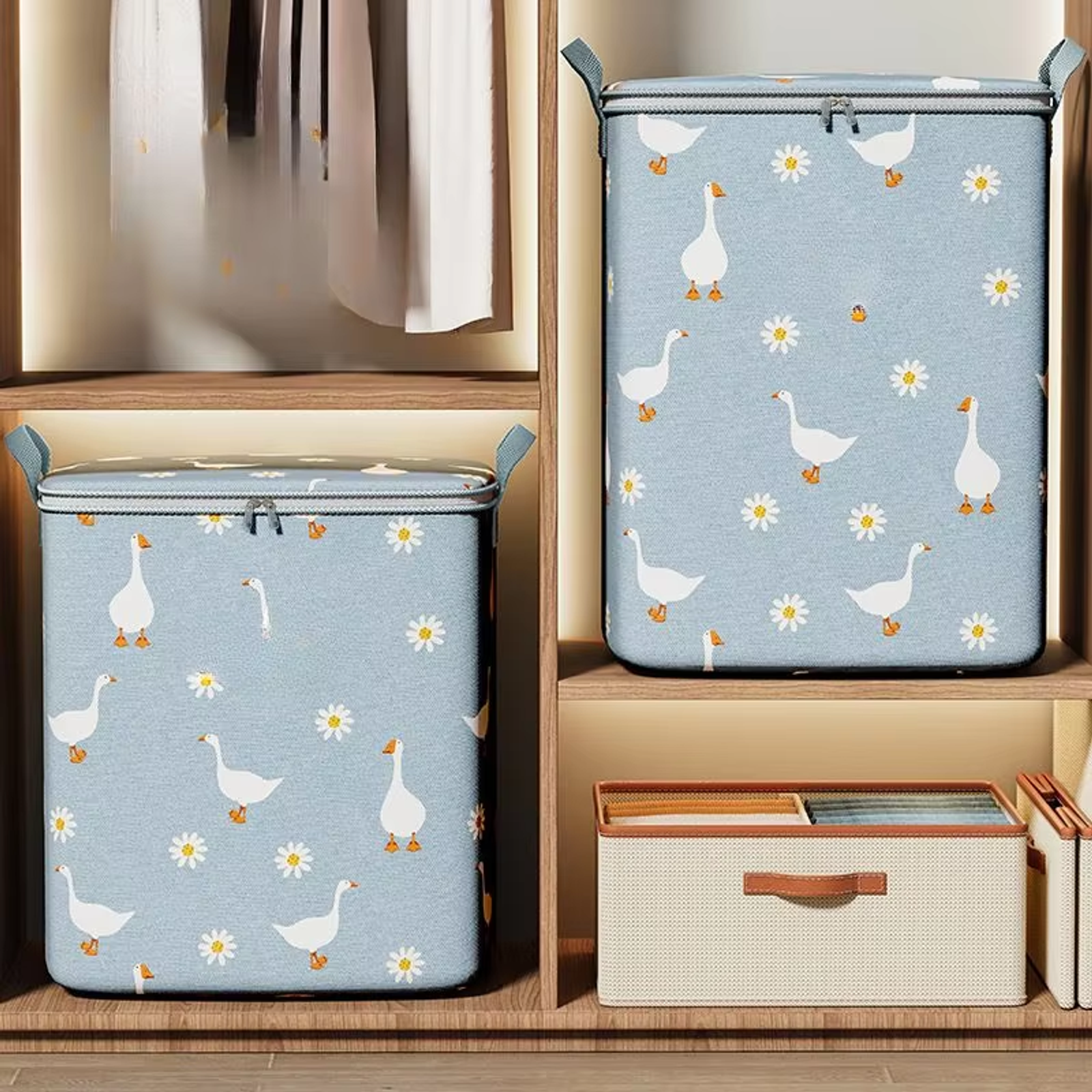 Large Capacity Cotton Quilt Storage Bag