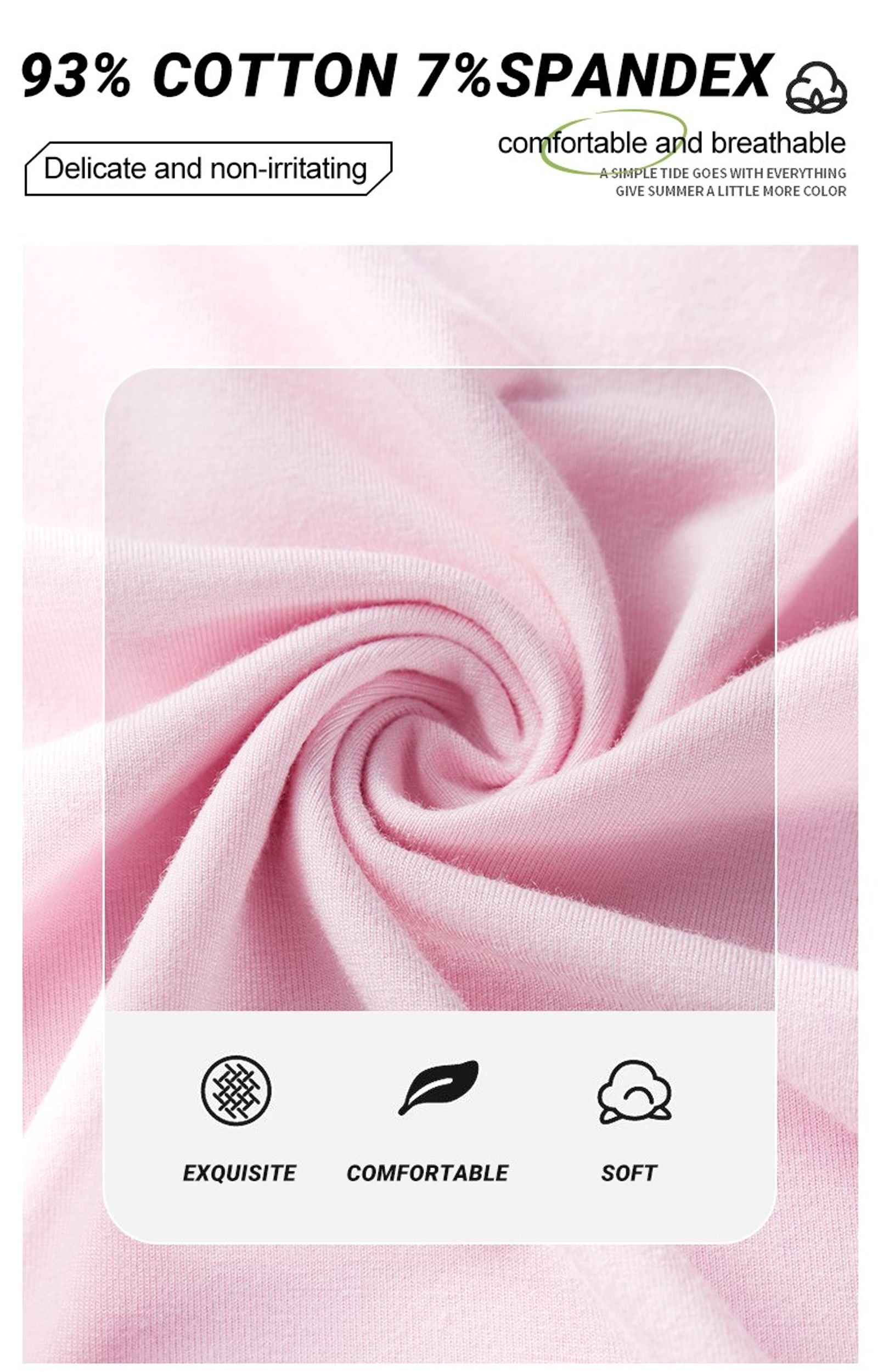 Y2K Women’s Solid Cotton Crop Top - Short Sleeve O-Neck Tee