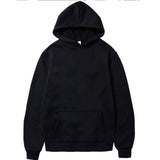 Men's Oversized Fleece Hoodie - Casual Pullover