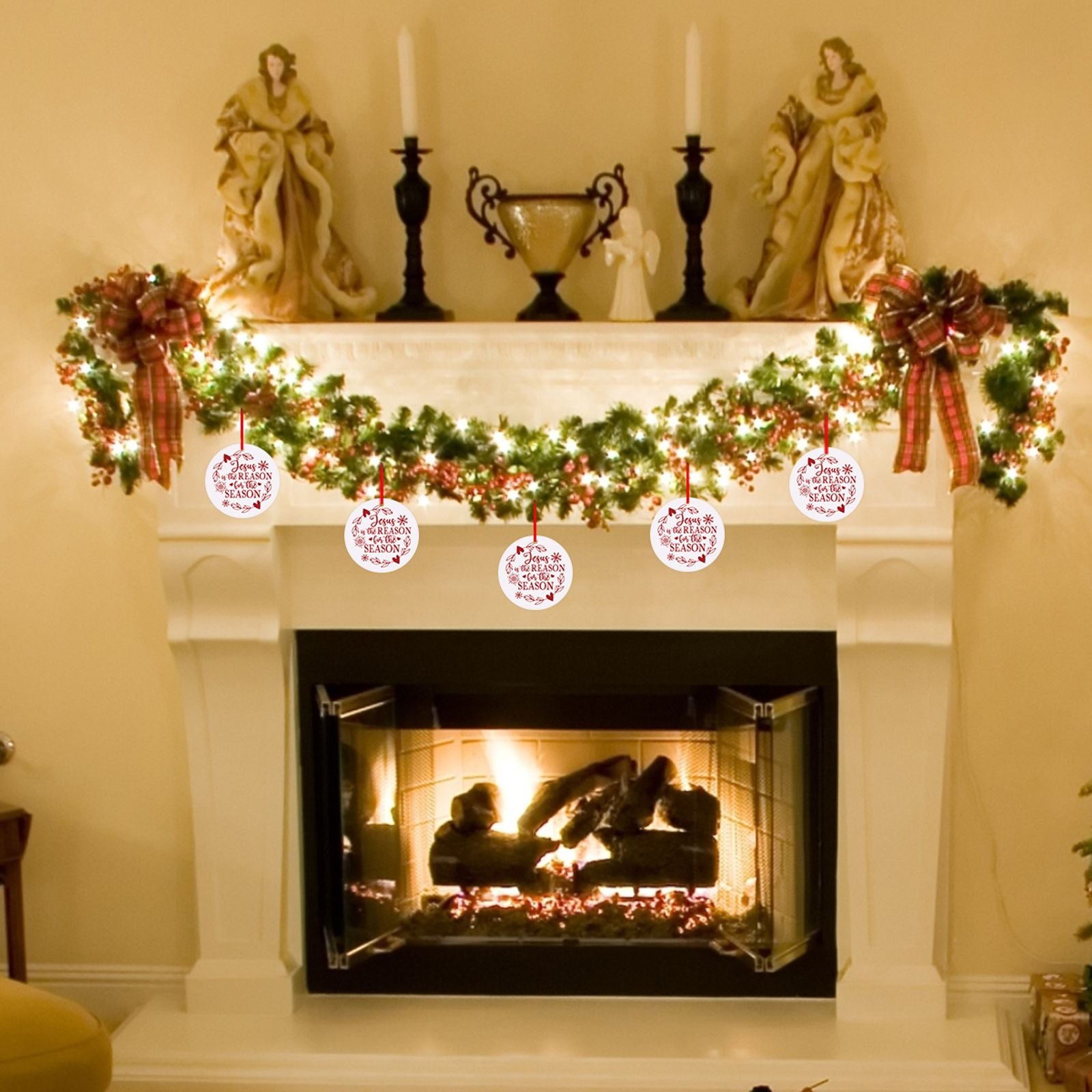 Jesus Is The Reason For The Season Christmas Ornament