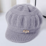 Fashion Knitted Windproof Hat with Ear Guards