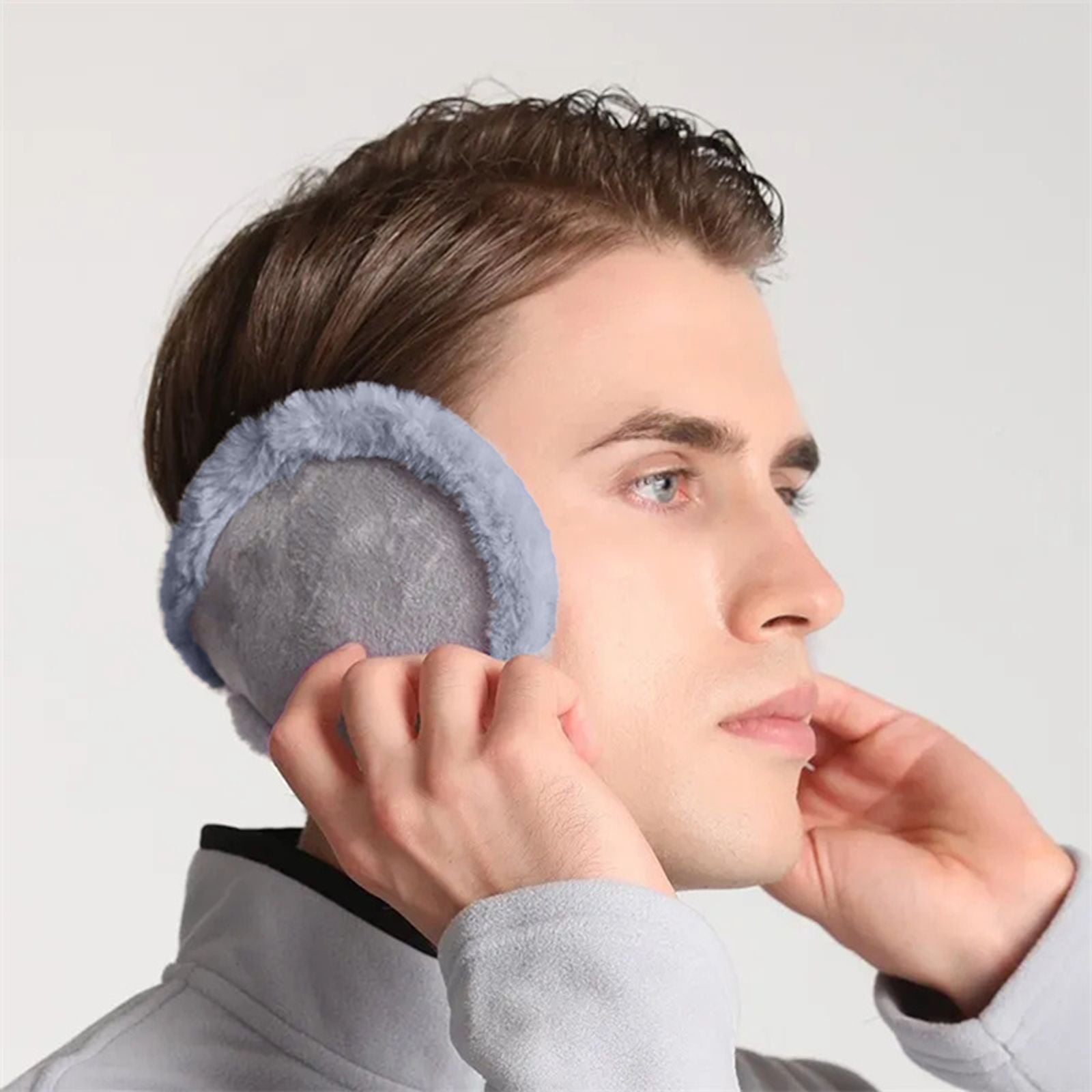 Soft Plush Ear Warmers for Cold Weather Protection