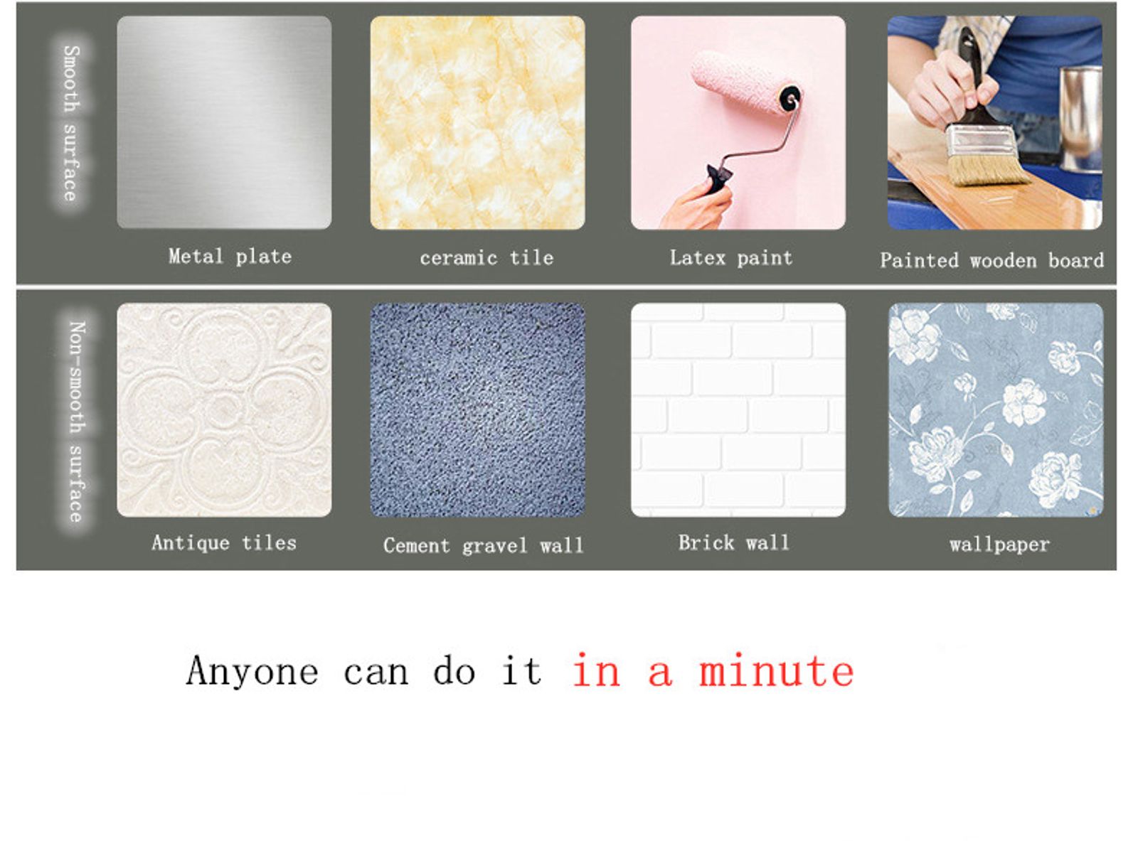 Adjustable Wall-Mounted Closet Organizer Shelf