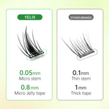 DIY Clusters Eyelash Self-Adhesive Natural Soft Lashes