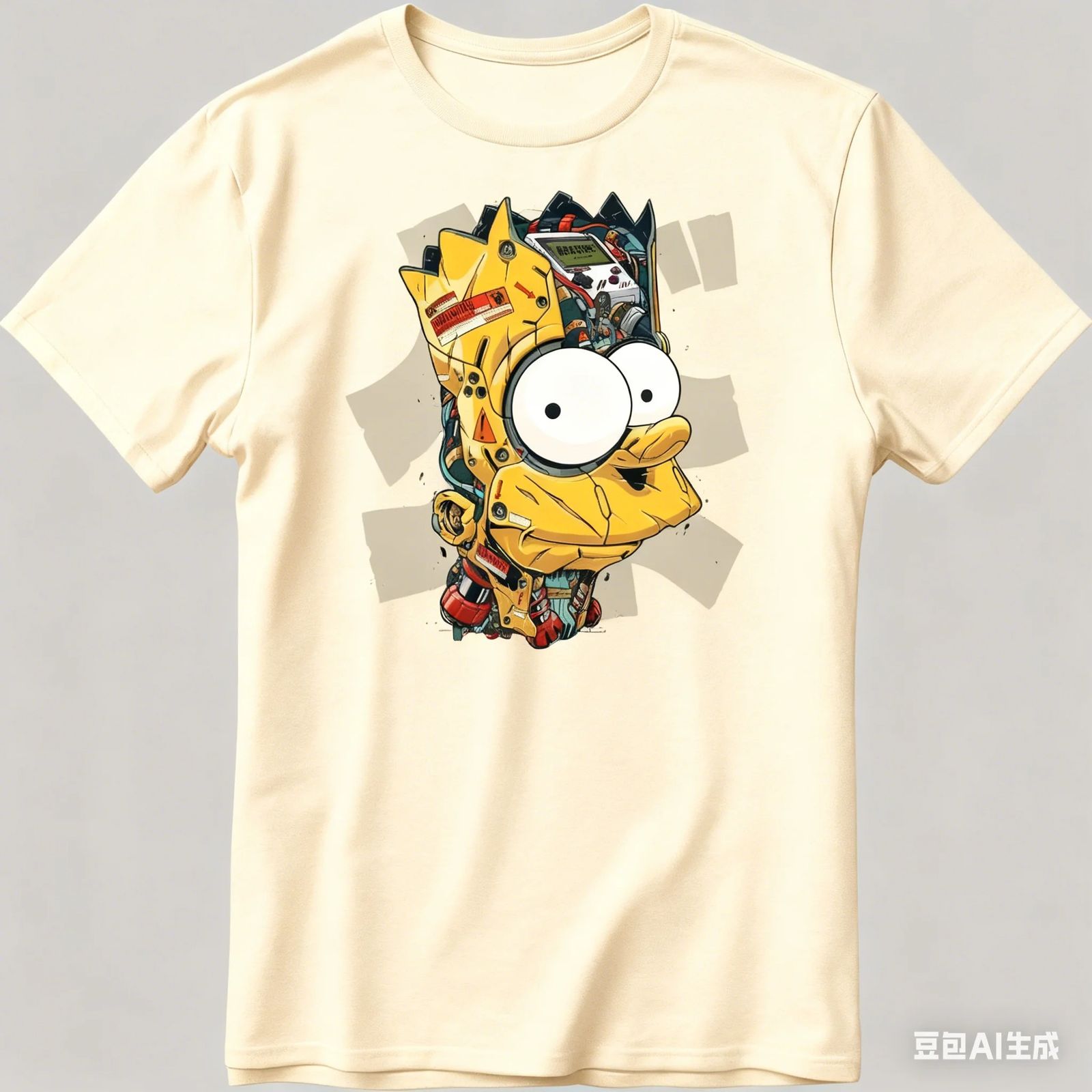 The Simpsons Oversized Cotton T-shirt for Men and Women