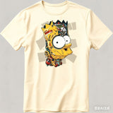 The Simpsons Oversized Cotton T-shirt for Men and Women