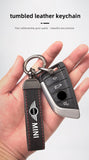 Suede Keychain Ring for MINI Cooper