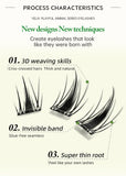 DIY Clusters Eyelash Self-Adhesive Natural Soft Lashes