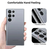 Soft Clear Silicone Phone Case for Samsung Galaxy A Series