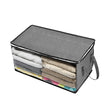 Large Capacity Foldable Clothes Storage Bag with Zipper