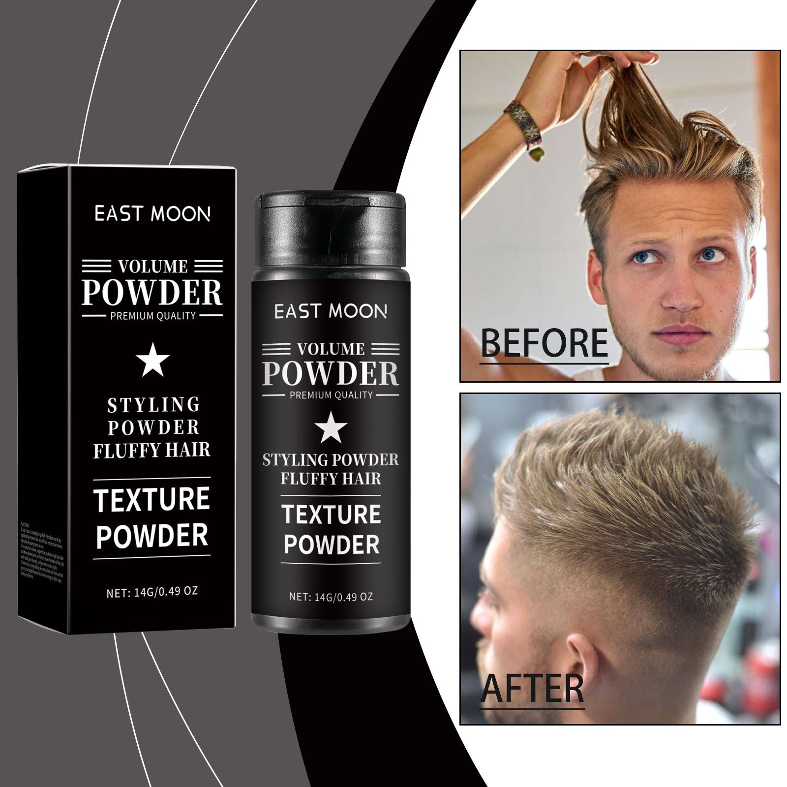 Hair Texture Powder for Beard Filling and Thickening