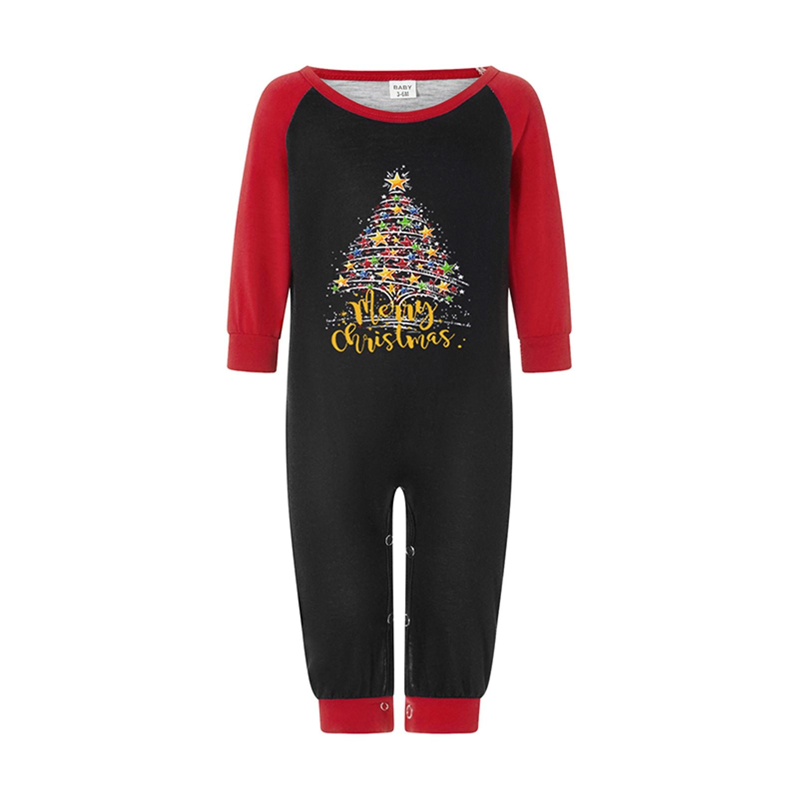 Christmas Family Pajamas Set with Hat and Buffalo Plaid Pants