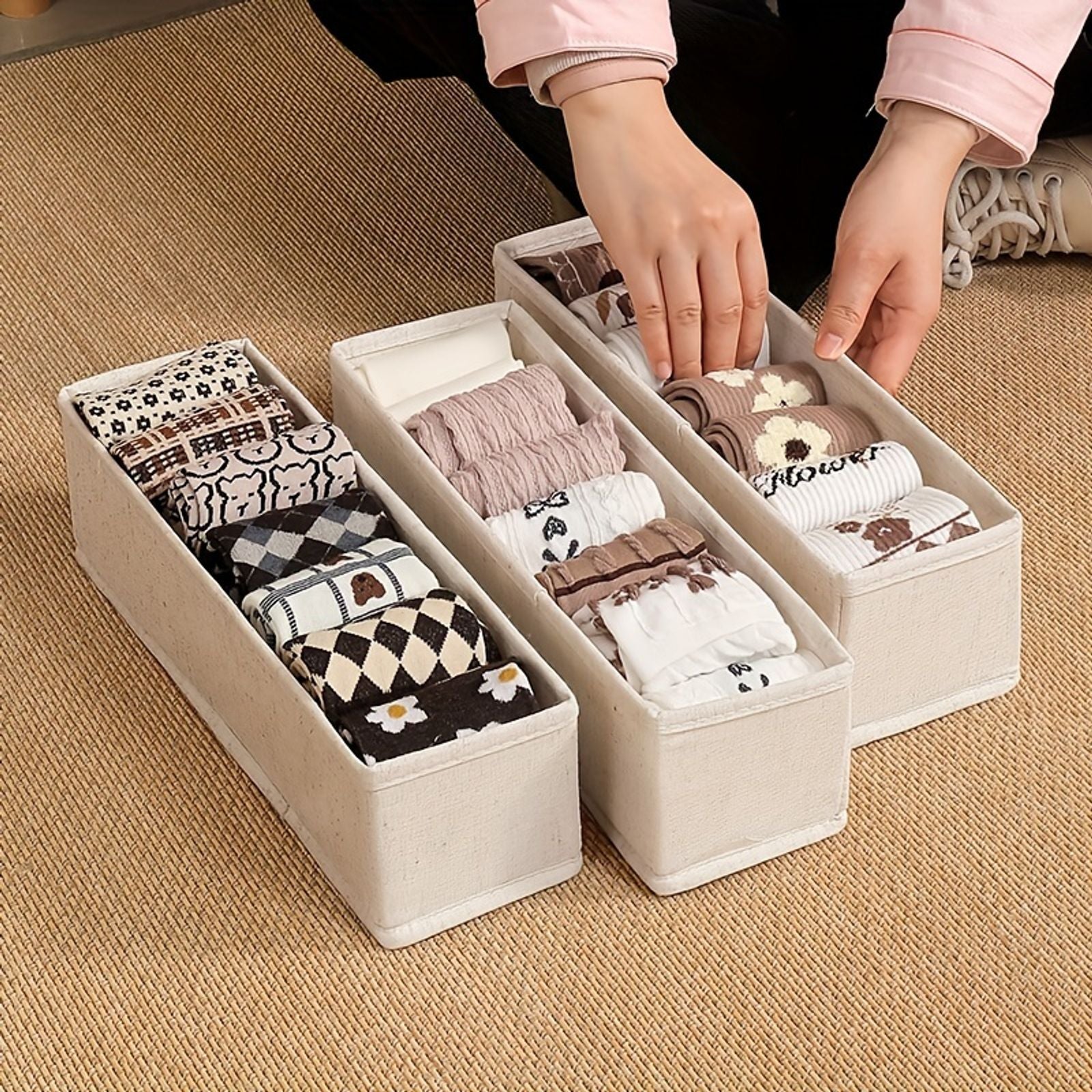 Drawer Organizer for Socks, Pants, and Underwear