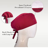 Solid Color Stretch Women’s Nurses Working Hats