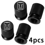 4PCS Colorful Car Tire Valve Caps